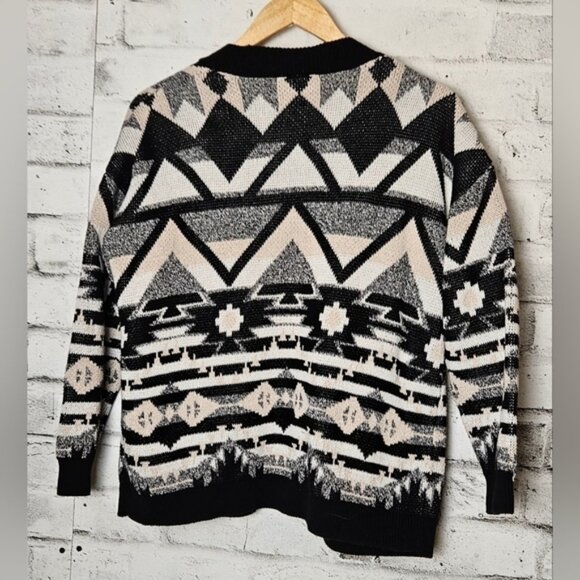 H&M Divide Jacquard-knit Cardigan - Picture 3 of 8